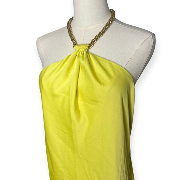 Liv Foster Chain Halter A-Line Gown NEW Size 10 - Picture 3 of 13